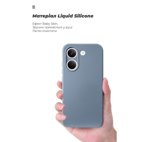 Фото - Чохол для смартфону Armorstandart ICON для Xiaomi Poco X8 Pro 5G Camera cover Winter Blue (ARM90893)